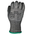 Couper résistant ANSI A5 Niveau de coupe Coup Work Pu Gants PU